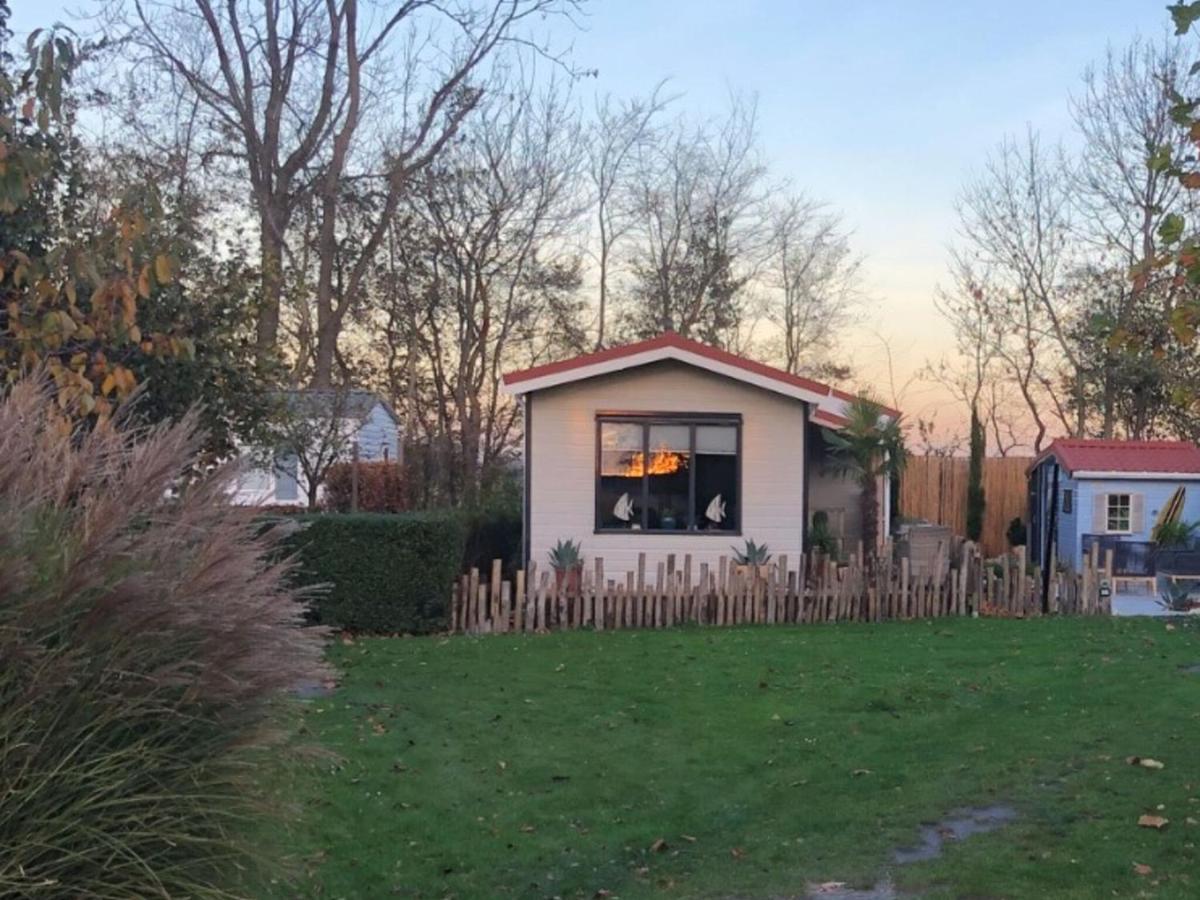 Chalet Sea Rocks With View And Garden Goedereede Exterior foto